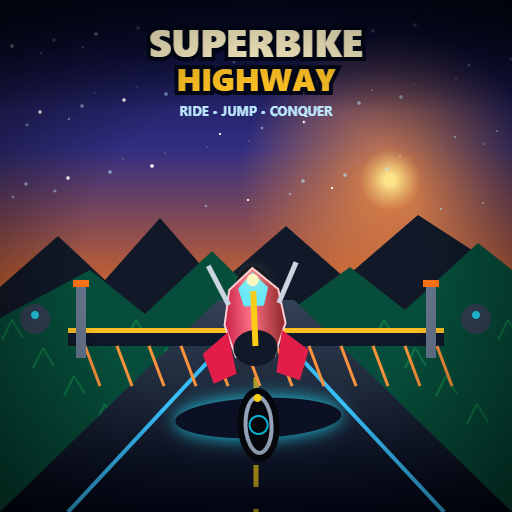 Superbike Highway 3D — Motorcycle Racing Game screenshot